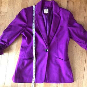 Kasper Magenta Blazer Size 6